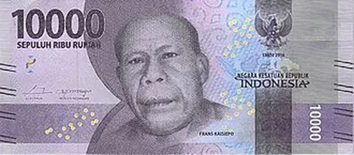 10000 Rp bankjegy